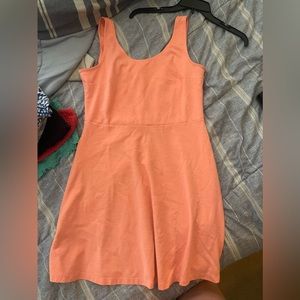 Orange old navy dress
